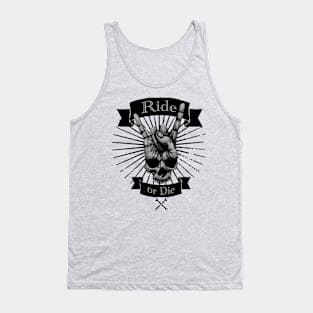 Skull rider greeting Tank Top